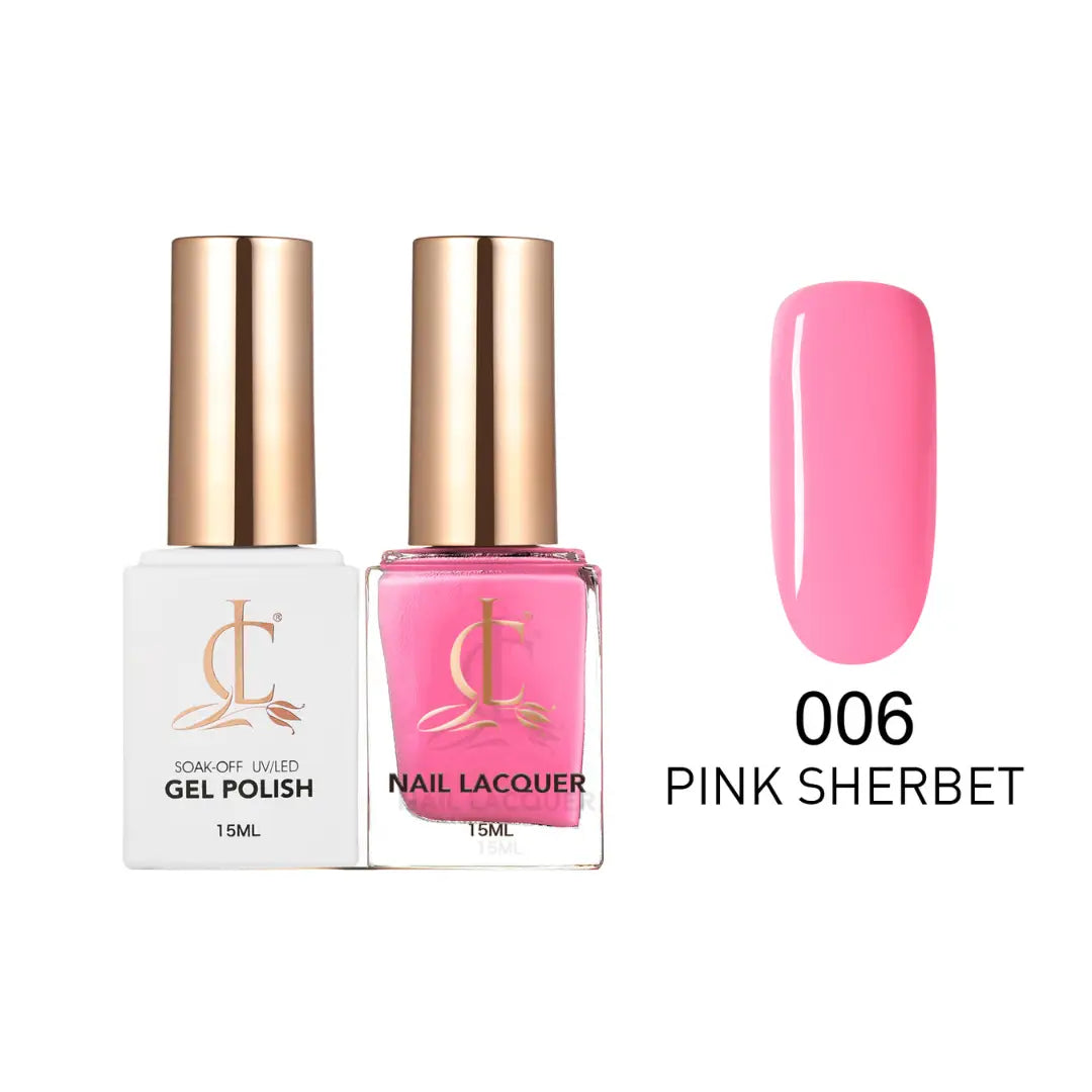 Cllam Gel & Laquer - 006 Pink Sherbet