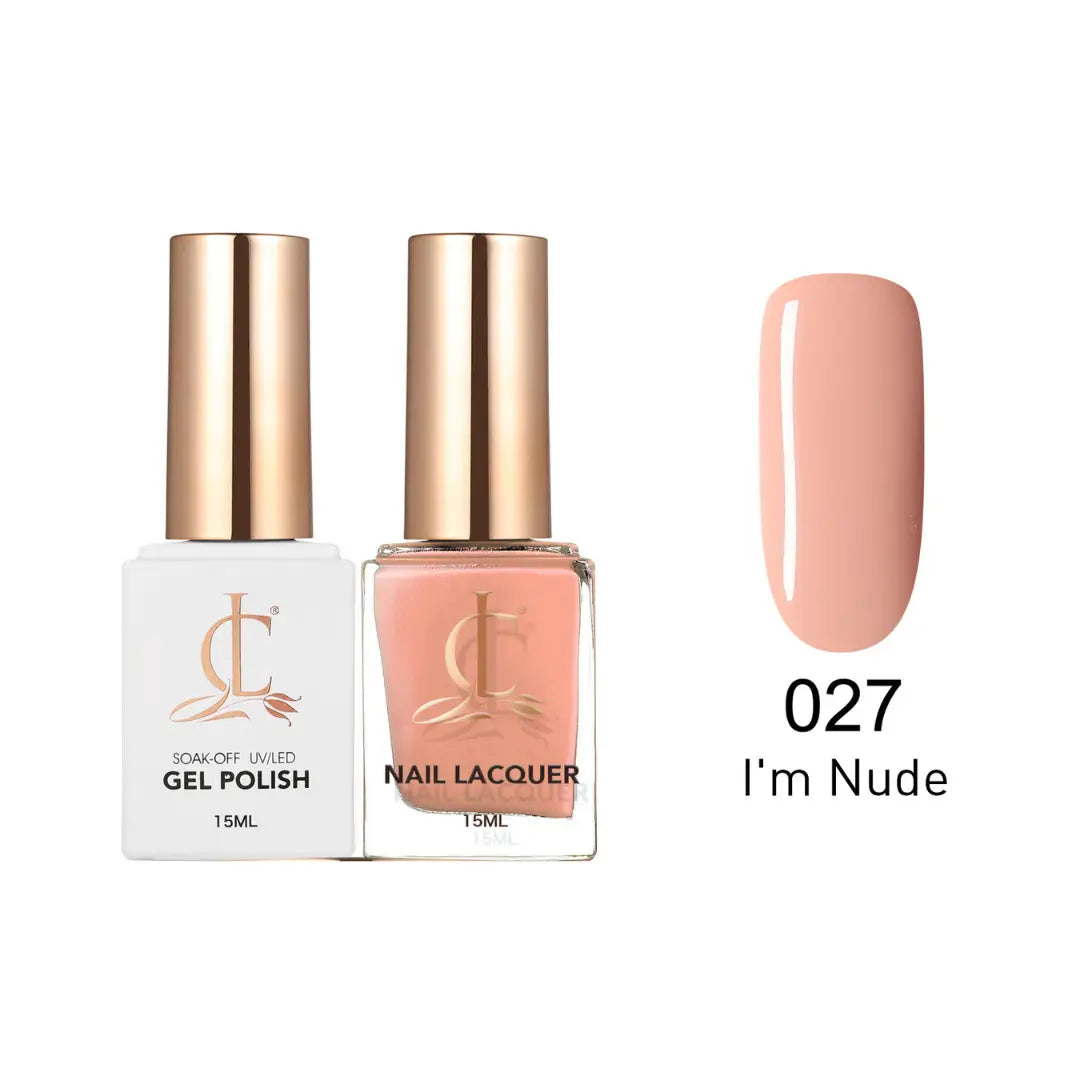 Cllam Gel & Laquer - 027 I'm Nude