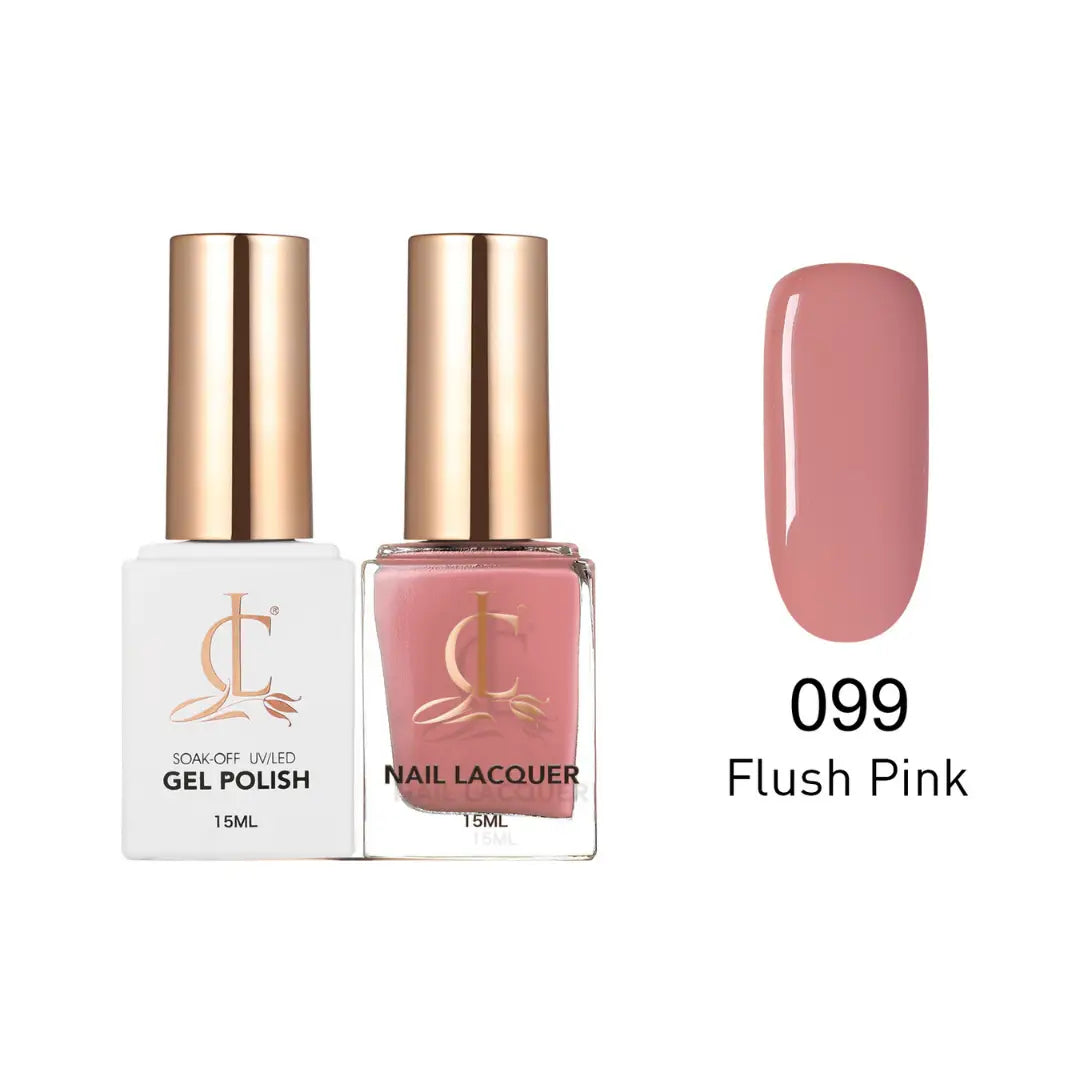 Cllam Gel & Laquer - 099 Flush Pink