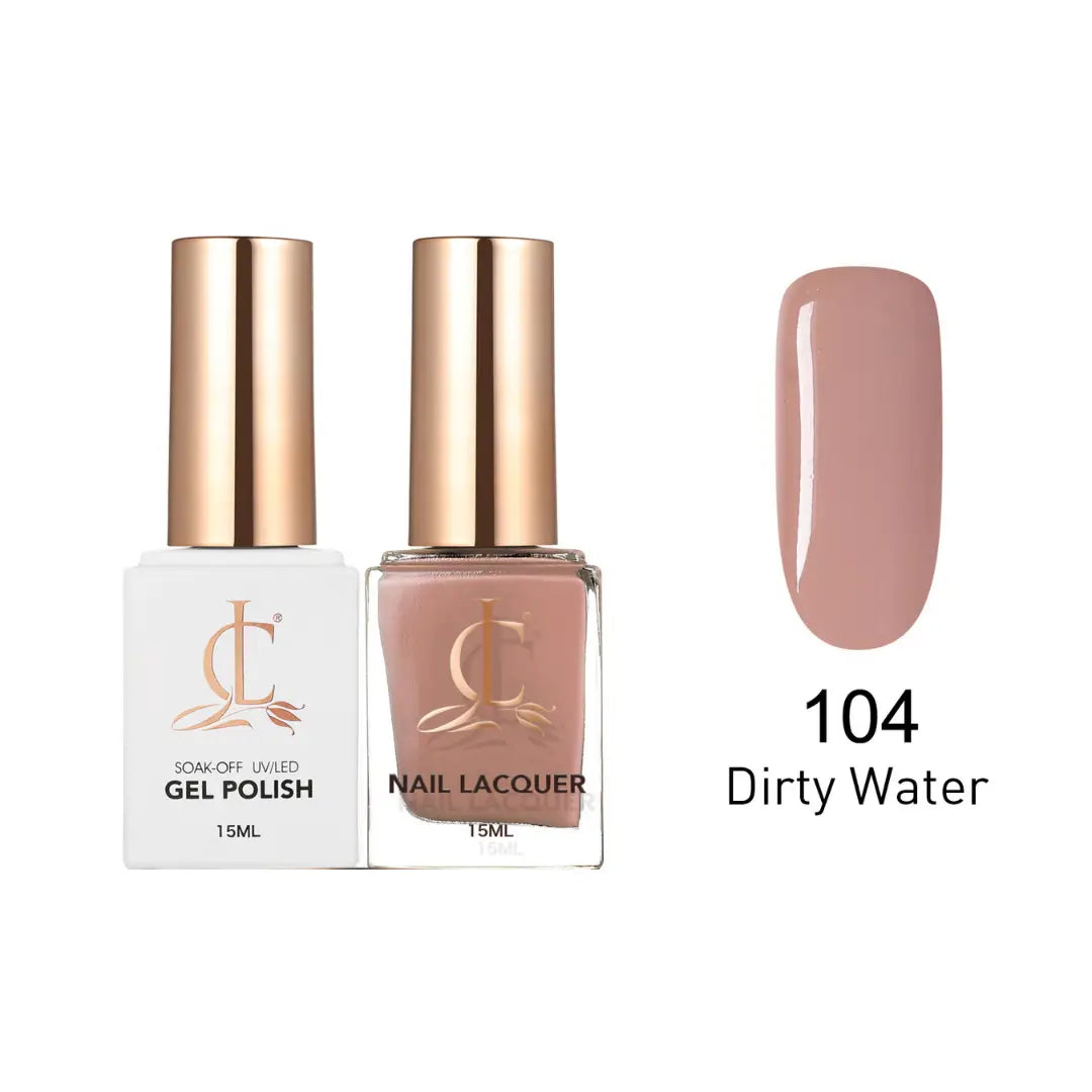Cllam Gel & Laquer - 104 Dirty Water