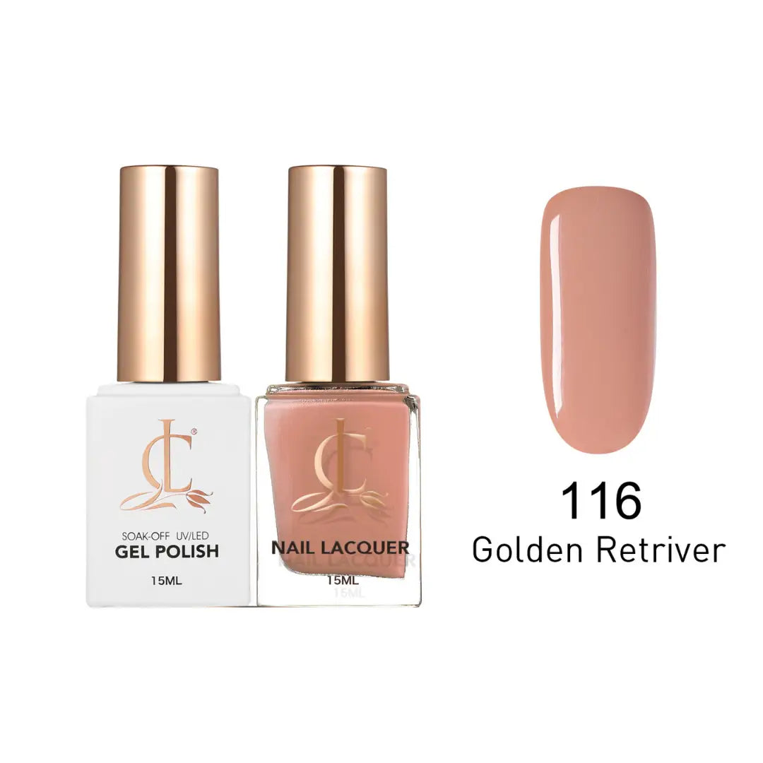 Cllam Gel & Laquer - 116 Golden Retriever