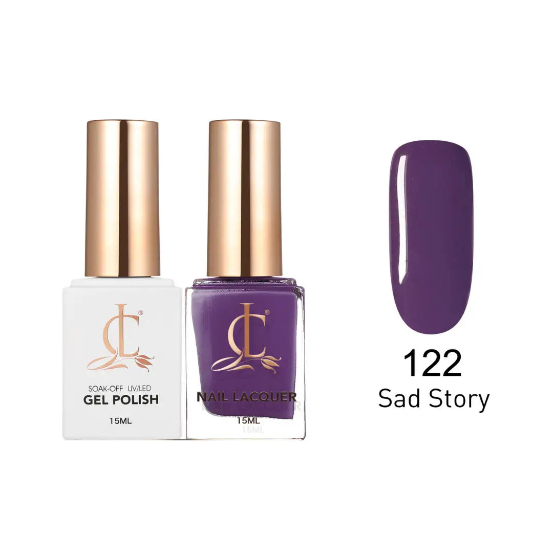Cllam Gel & Laquer - 122 Sad Story
