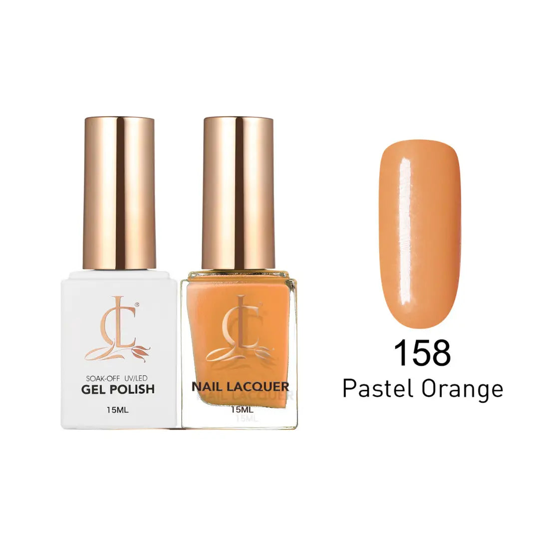 Cllam Gel & Laquer - 158 Pastel Orange