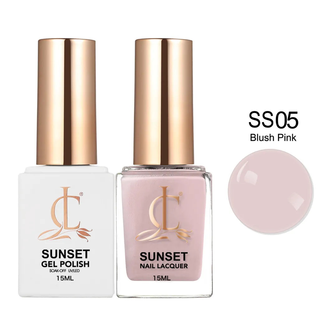 CLLAM Sunset Gel & Lacquer - SS05 Blush Pink