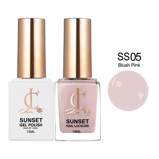 CLLAM Sunset Gel & Lacquer - SS05 Blush Pink