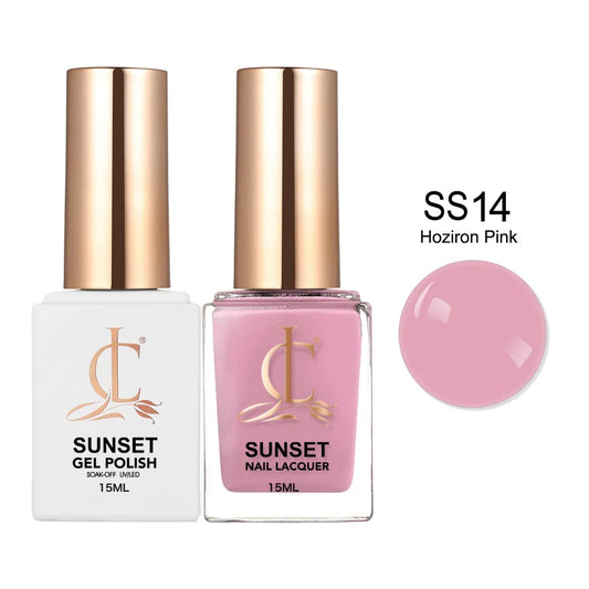 CLLAM Sunset Gel & Lacquer - SS14 Hoziron Pink