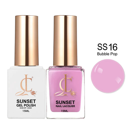 CLLAM Sunset Gel & Lacquer - SS16 Bubble Pop