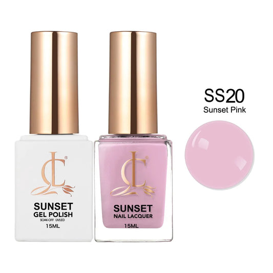 CLLAM Sunset Gel & Lacquer - SS20 Sunset Pink