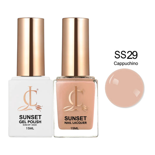 CLLAM Sunset Gel & Lacquer - SS29 Cappuchino