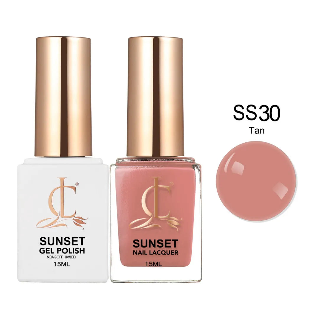CLLAM Sunset Gel & Lacquer - SS30 Tan