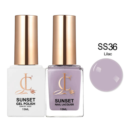 CLLAM Sunset Gel & Lacquer - SS36 Lilac