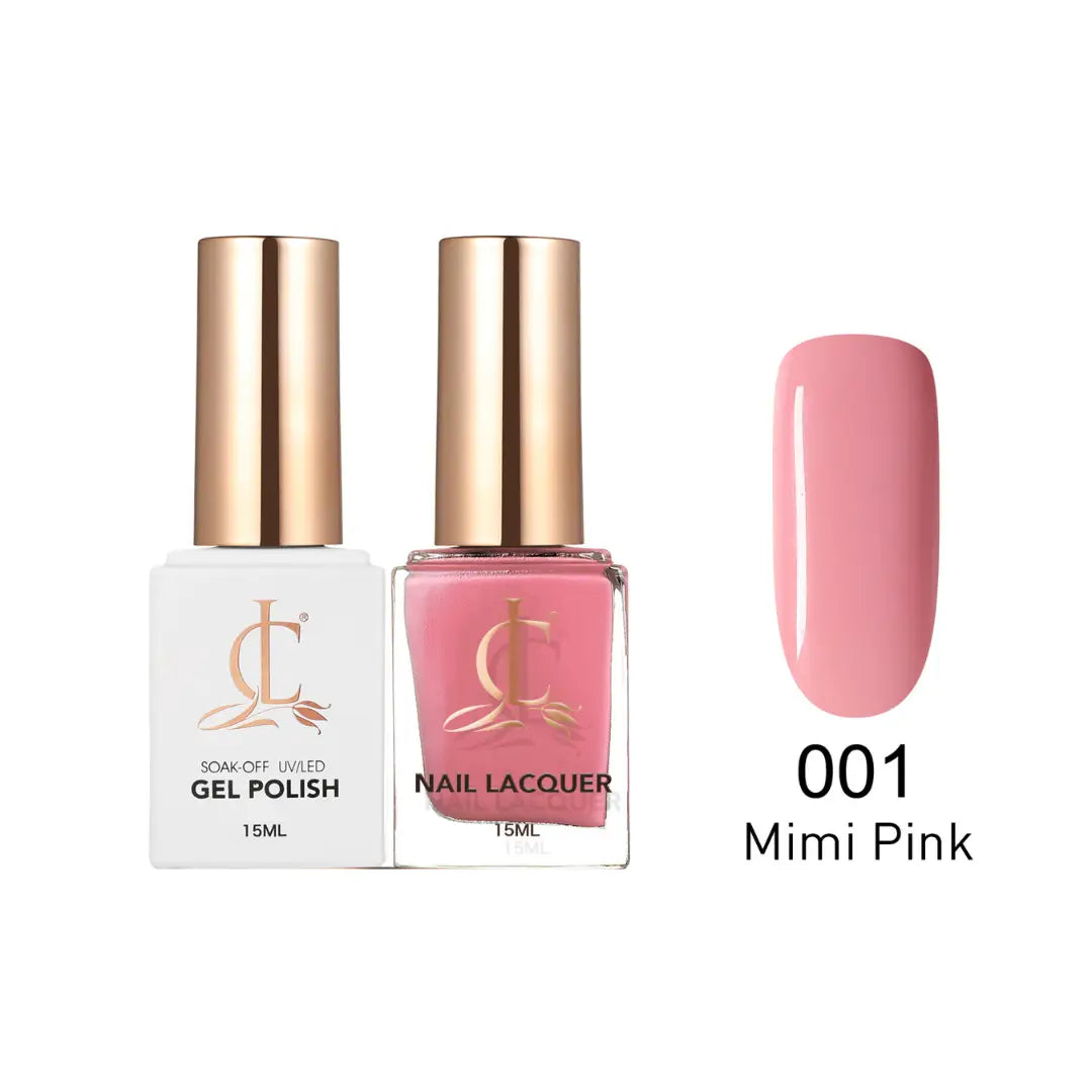 Cllam Gel & Laquer - 001 Mimi Pink