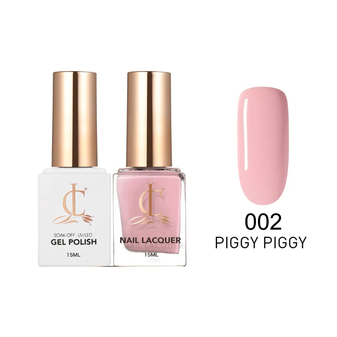 Cllam Gel & Laquer - 002 Piggy Piggy