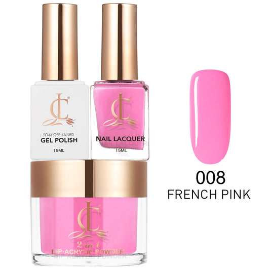 Cllam Gel & Laquer - 008 French Pink
