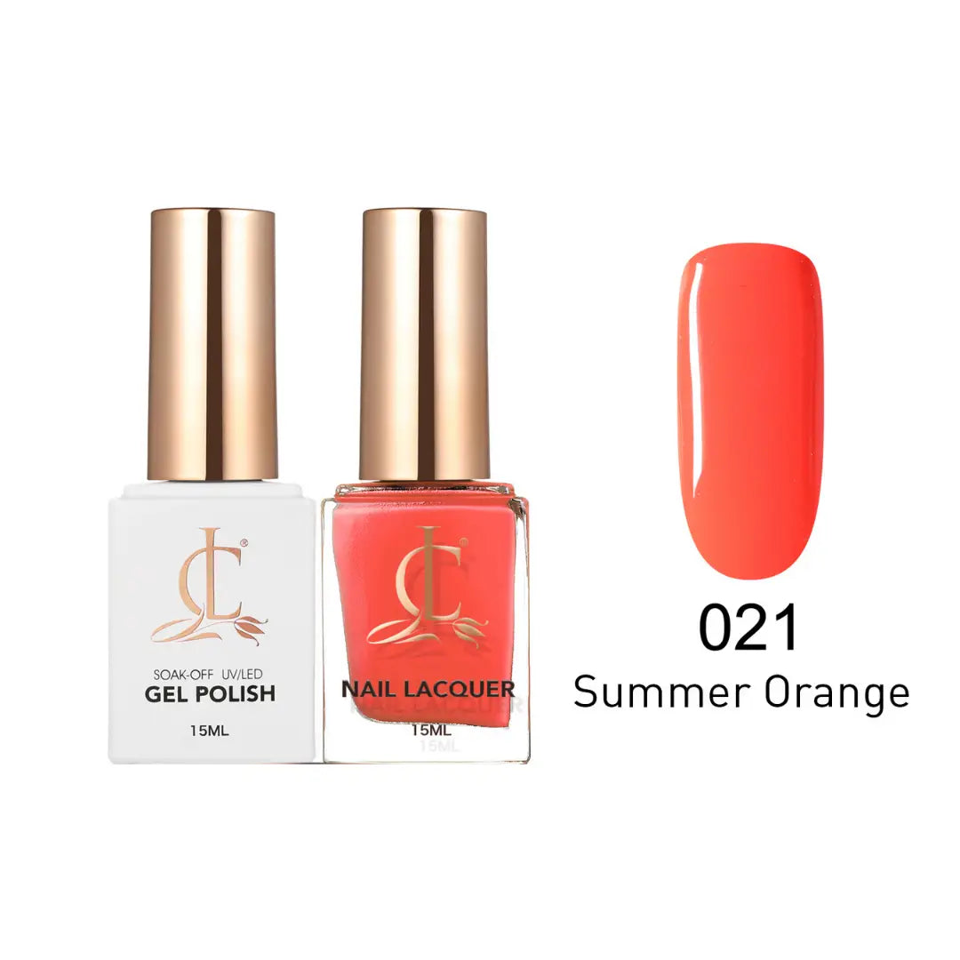 Cllam Gel & Laquer - 021 Summer Orange