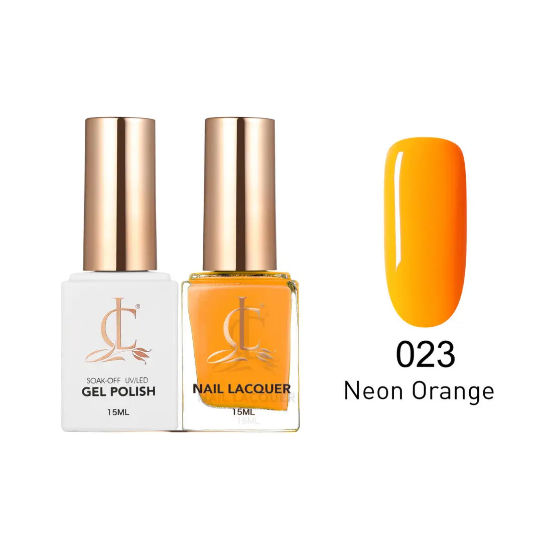 Cllam Gel & Laquer - 023 Neon Orange