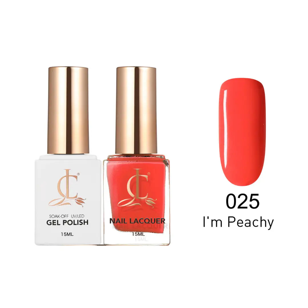 Cllam Gel & Laquer - 025 I'm Peachy