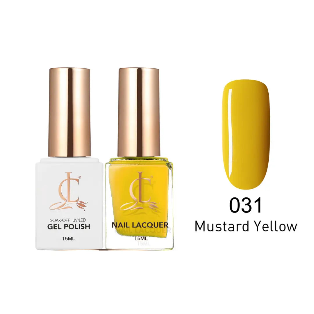 Cllam Gel & Laquer - 031 Mustard Yellow