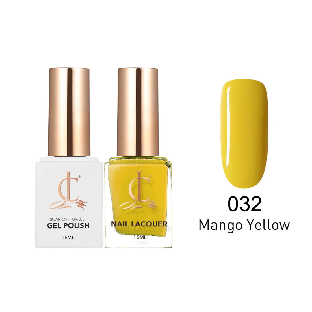 Cllam Gel & Laquer - 032 Mango Yellow