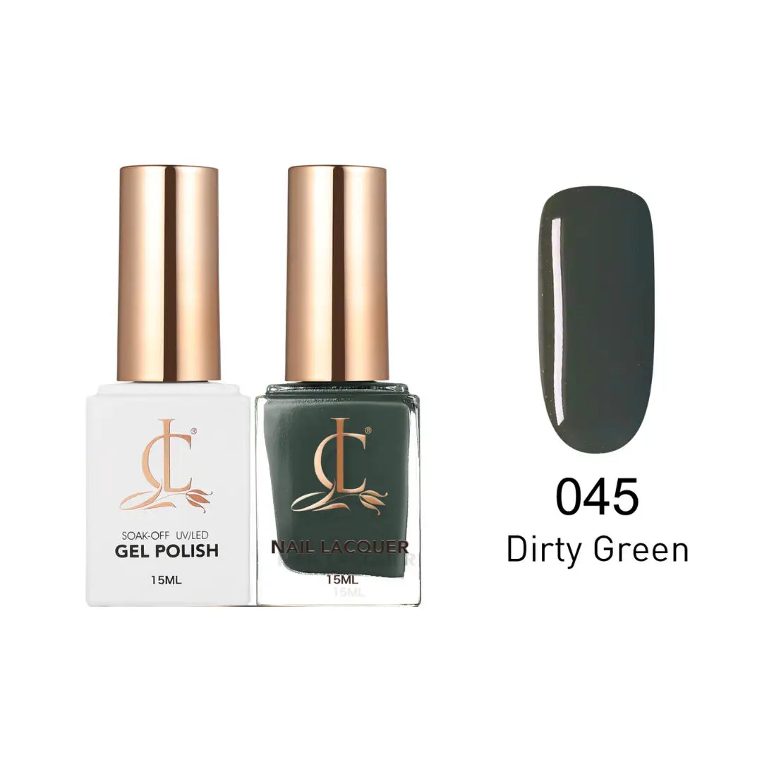 Cllam Gel & Laquer - 045 Dirty Green