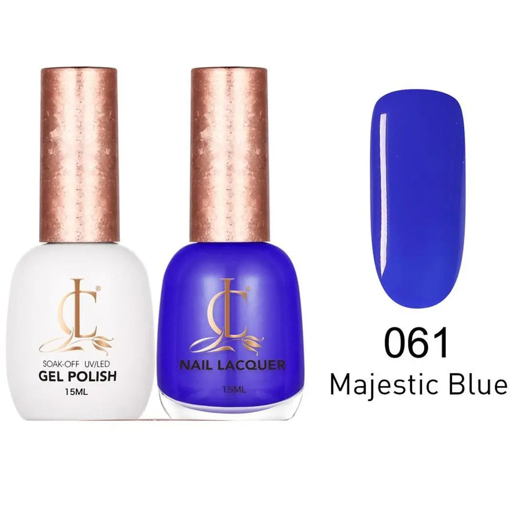 Cllam Gel & Laquer - 061 Majestic Blue