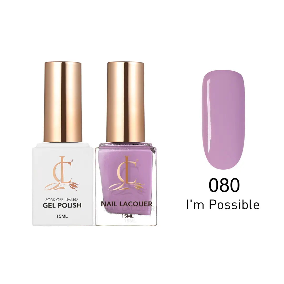 Cllam Gel & Laquer - 080 I'm Possible