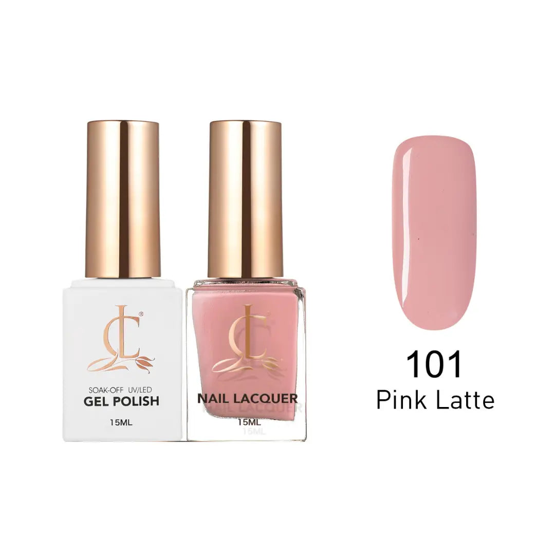 Cllam Gel & Laquer - 101 Pink Latte