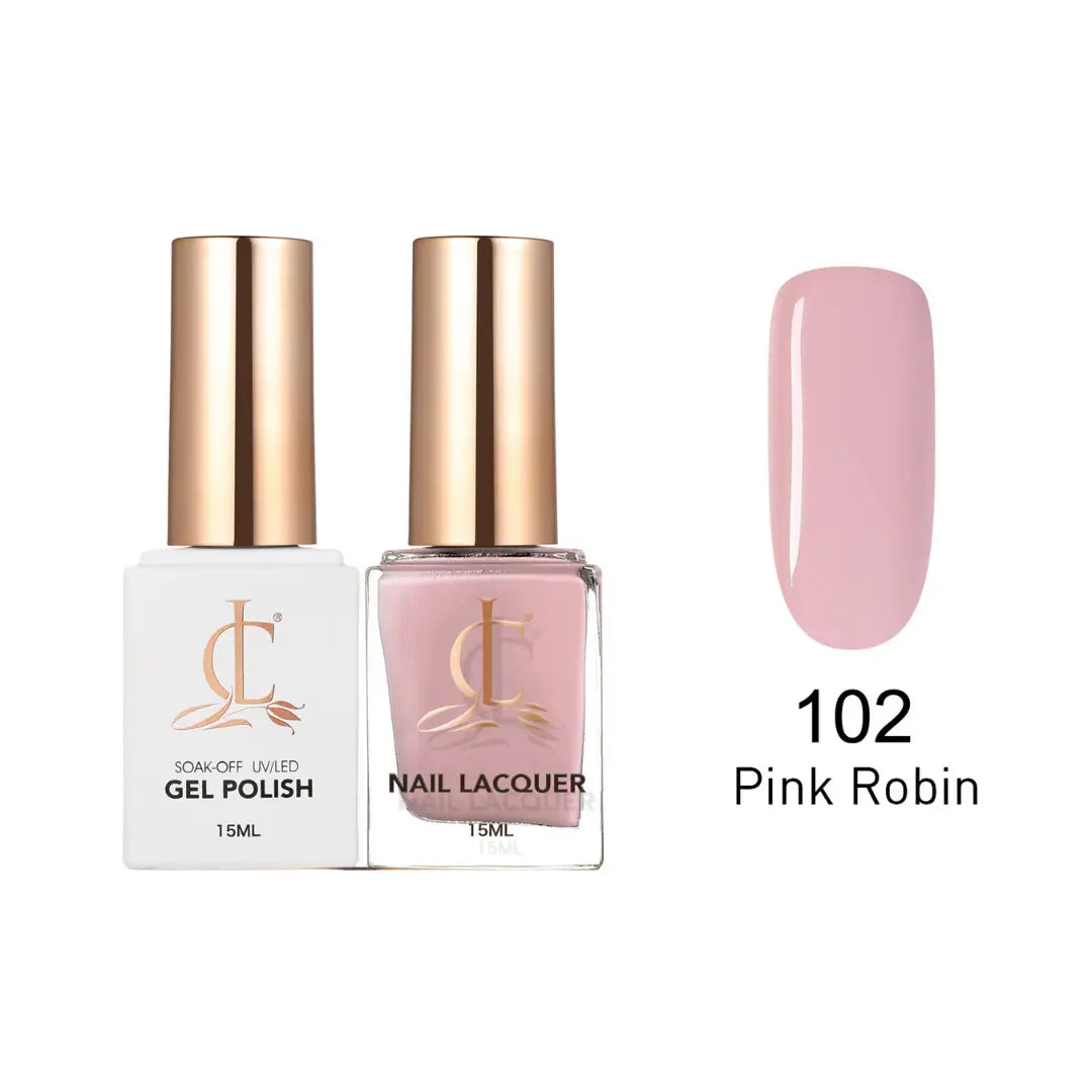 Cllam Gel & Laquer - 102 Pink Robin