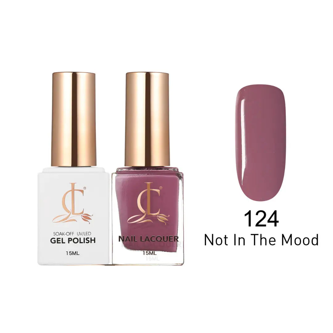 Cllam Gel & Laquer - 124 Not In The Mood