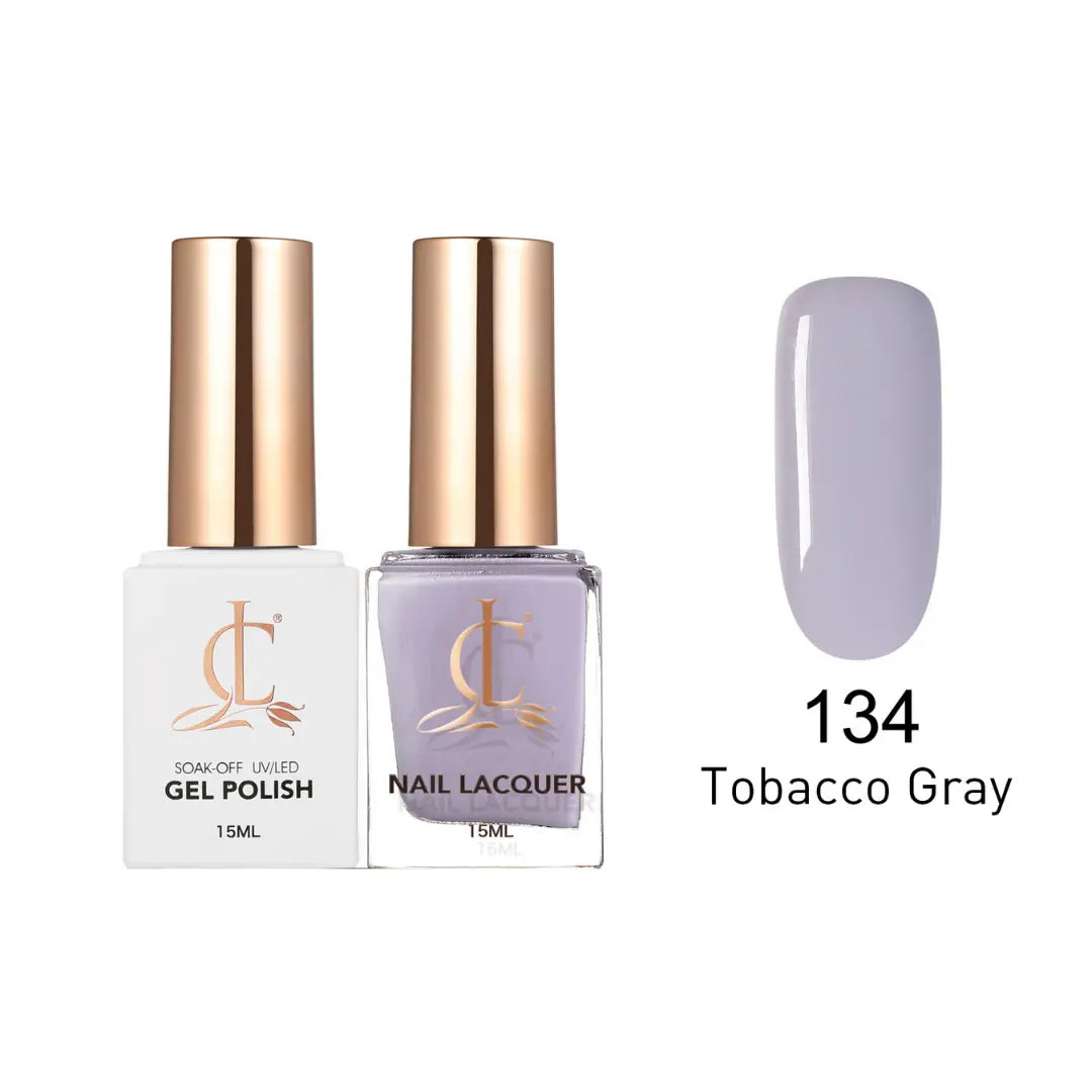 Cllam Gel & Laquer - 134 Tobacco Gray