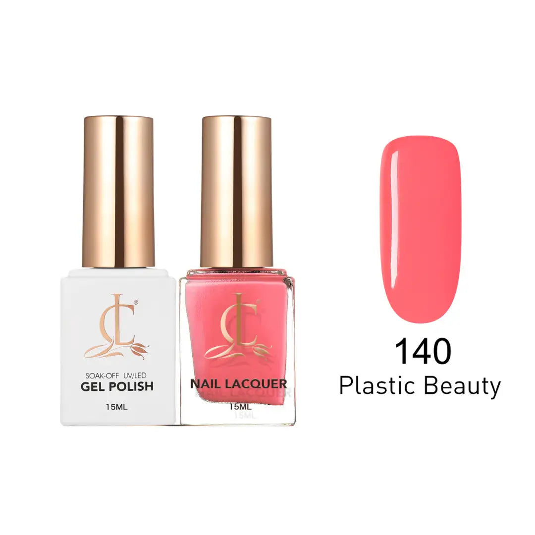 Cllam Gel & Laquer - 140 Plastic Beauty