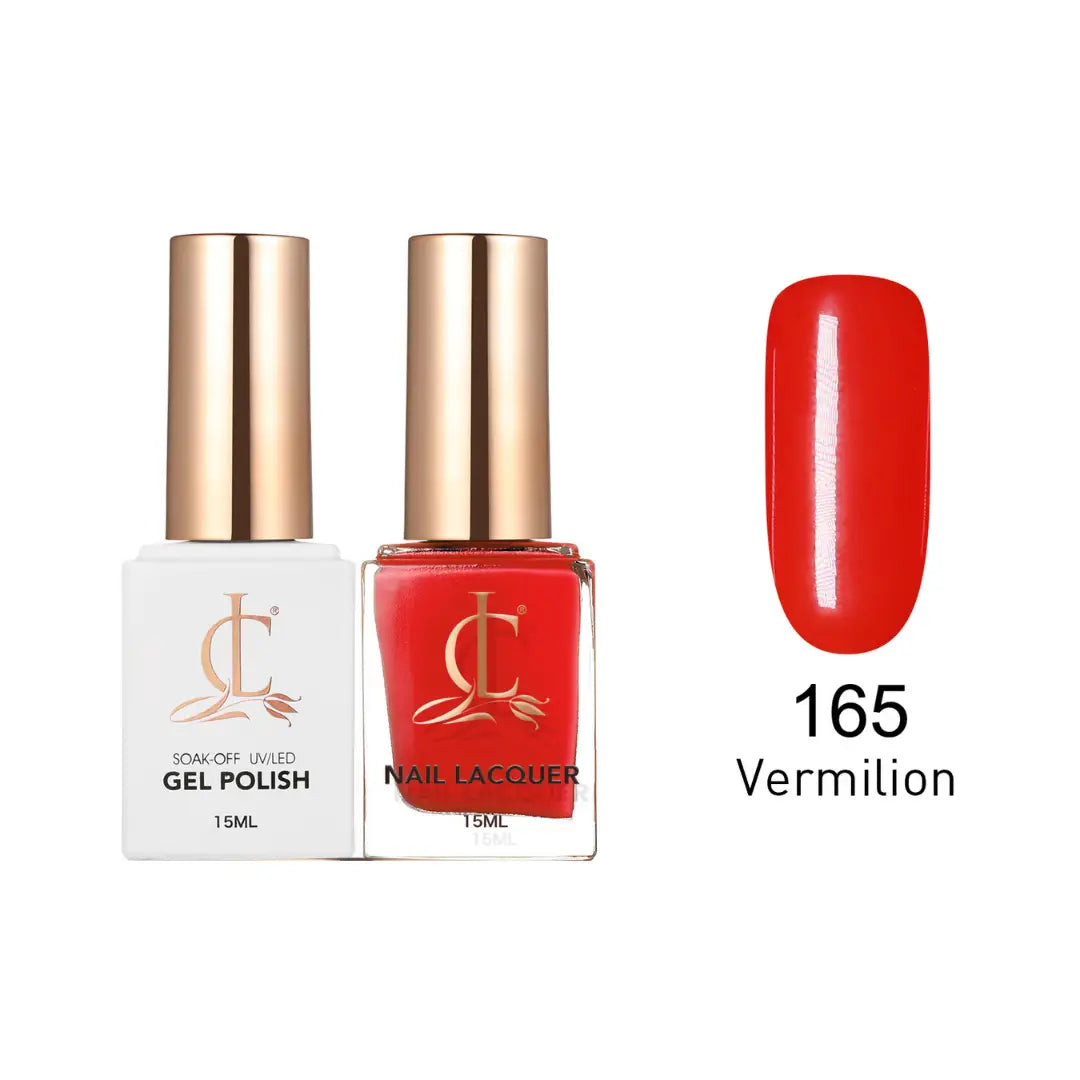 Cllam Gel & Laquer - 165 Vermilion