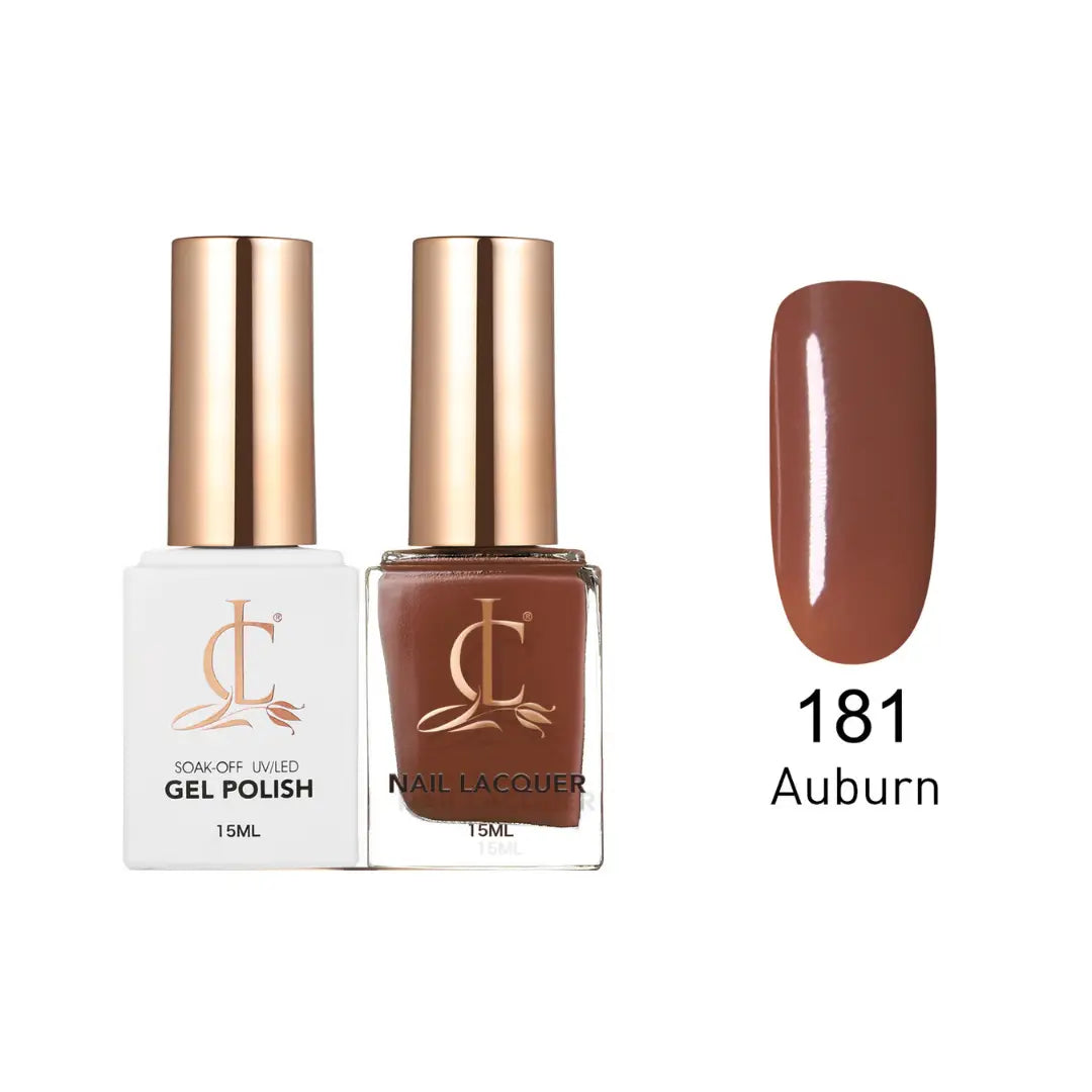 Cllam Gel & Laquer - 181 Auburn