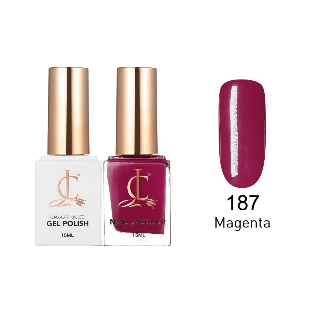 Cllam Gel & Laquer - 187 Magenta