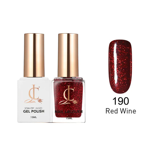 Cllam Gel & Laquer - 190 Red Wine