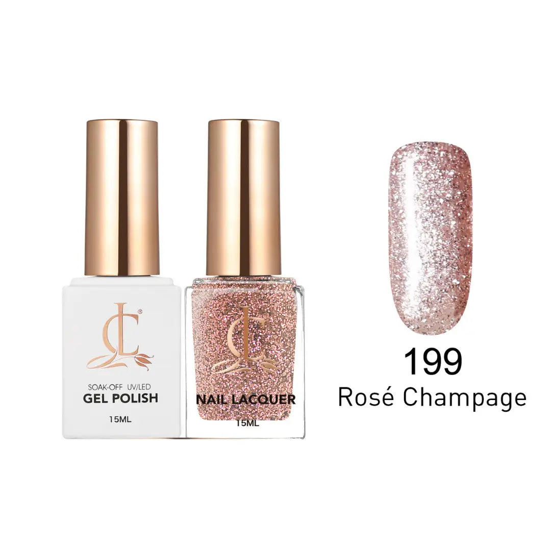 Cllam Gel & Laquer - 199 Rose' Champage