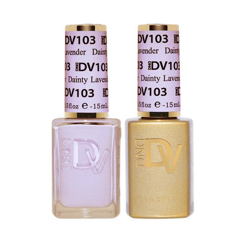 DIVA Duo Gel & Lacquer - 103 Dainty Lavender