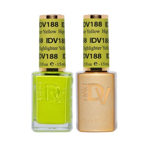 DIVA Duo Gel & Lacquer - 188 Highlighter Yellow