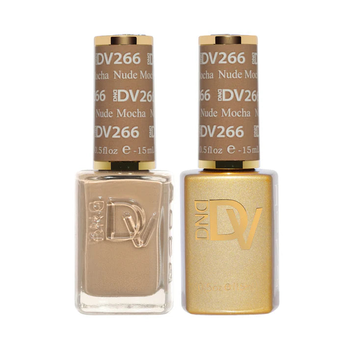 DIVA Duo Gel & Lacquer - 266 Nude Mocha