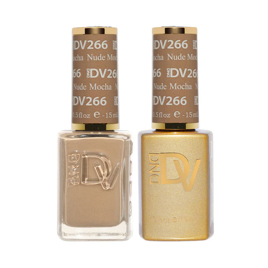 DIVA Duo Gel & Lacquer - 266 Nude Mocha