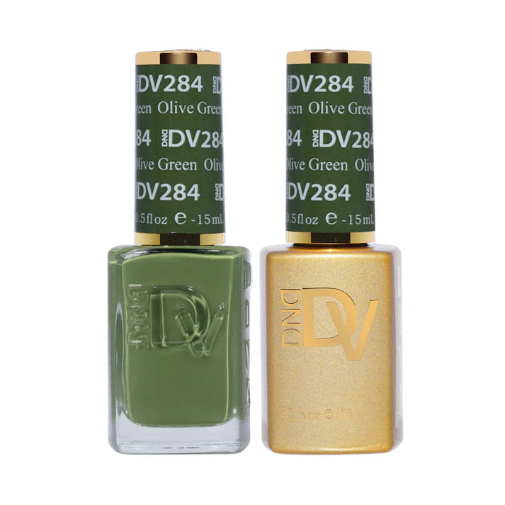 DIVA Duo Gel & Lacquer - 284 Olive Green