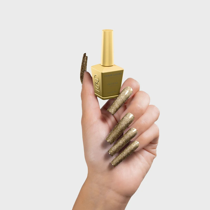 Chaun Legend Gel Polish - LG5081 Under The Mistle-gold