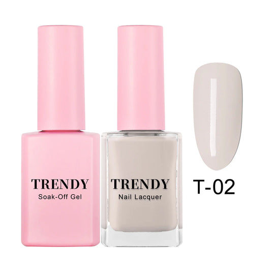 Trendy Gel & Lacquer - 02 Eggshell