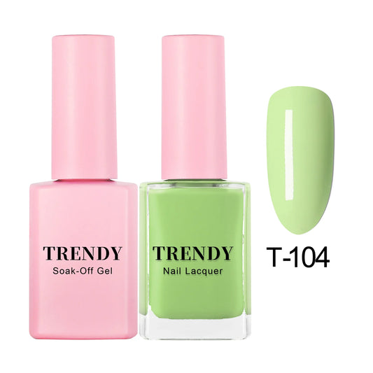 Trendy Gel & Lacquer - 104 Green Apple