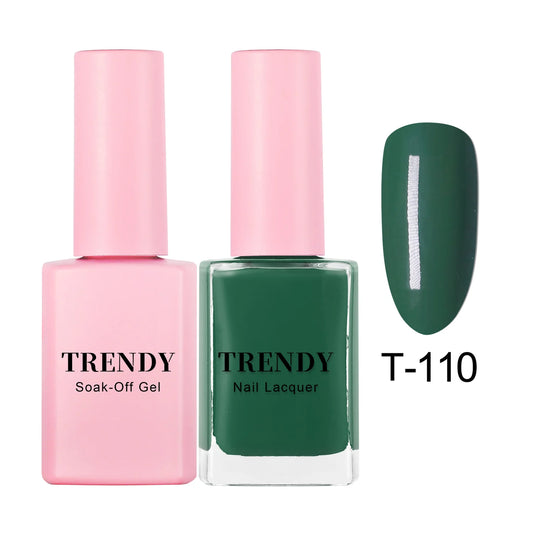 Trendy Gel & Lacquer - 110 Dark Forest