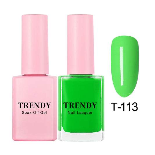 Trendy Gel & Lacquer - 113 Macha Green Tea
