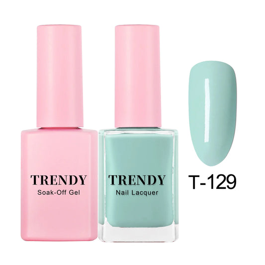 Trendy Gel & Lacquer - 129 Summer Fling