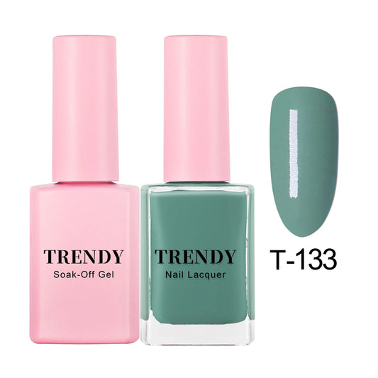 Trendy Gel & Lacquer - 133 Green Smoke