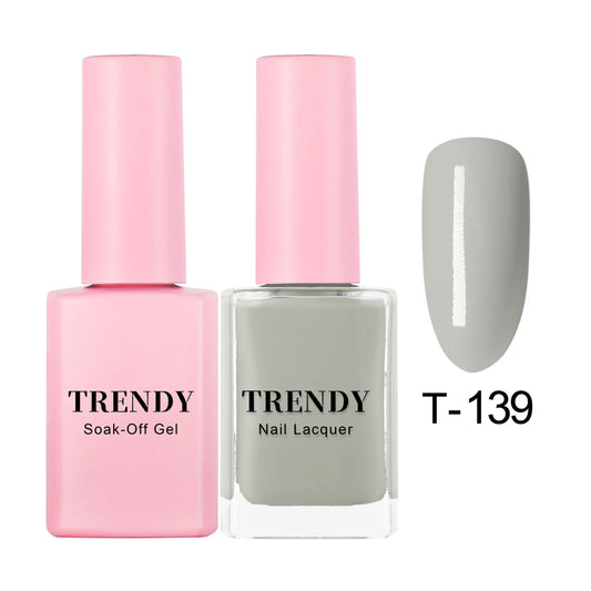 Trendy Gel & Lacquer - 139 Seattle Gray