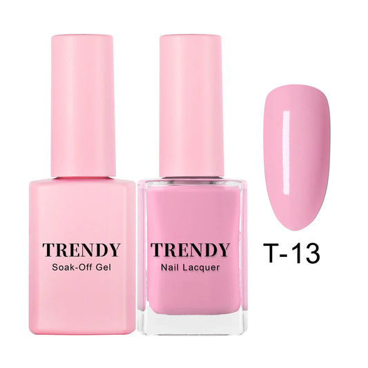 Trendy Gel & Lacquer - 13 Think In Pink
